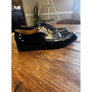 Cole Haan Size 12 Oxford Black Leather Dress Shoes Men’s Formal Office